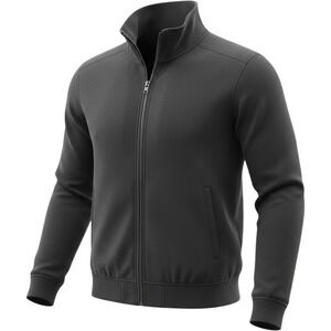 Pact Organic Cotton Full Zip Jacket Mens Sustainable Loungewear Sweatshirt Large